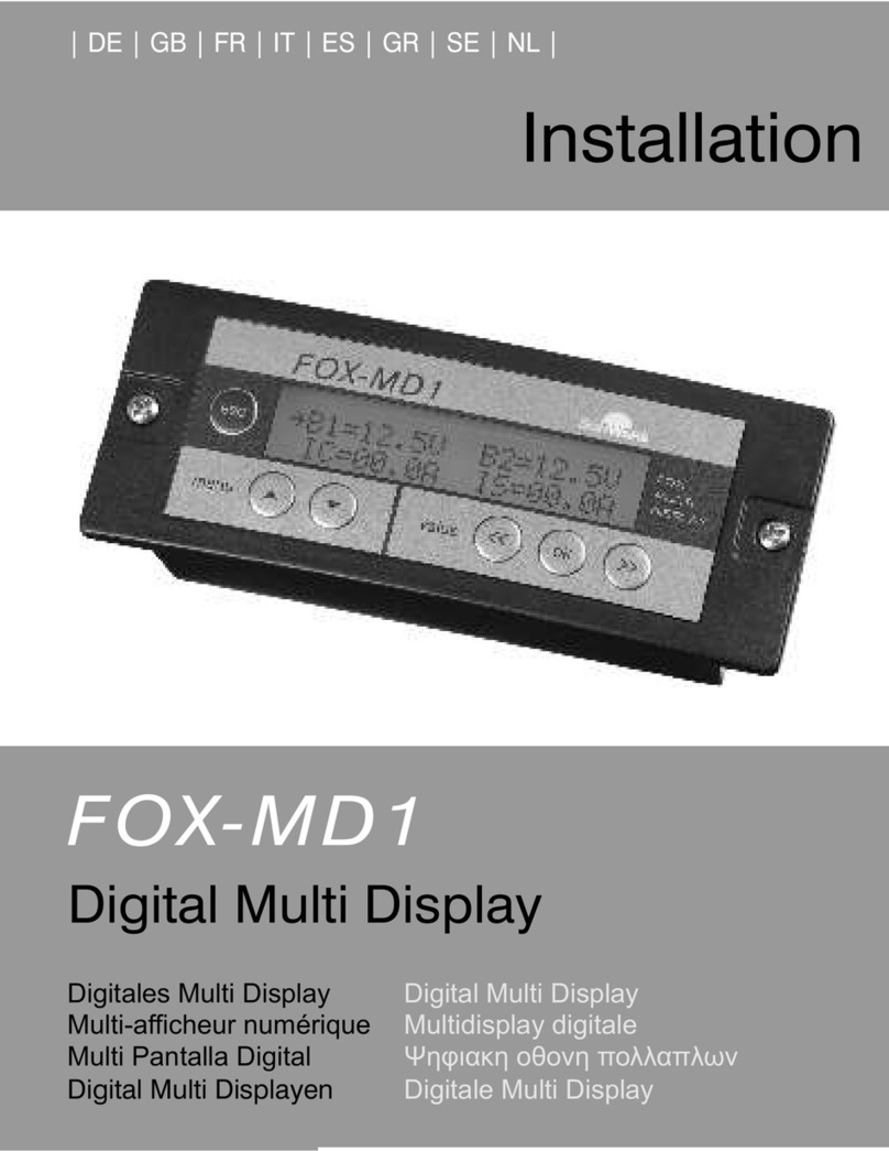 SunWare FOX-MD1 User manual