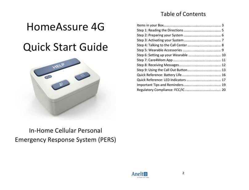 Anelto HomeAssure 4G quick start guide