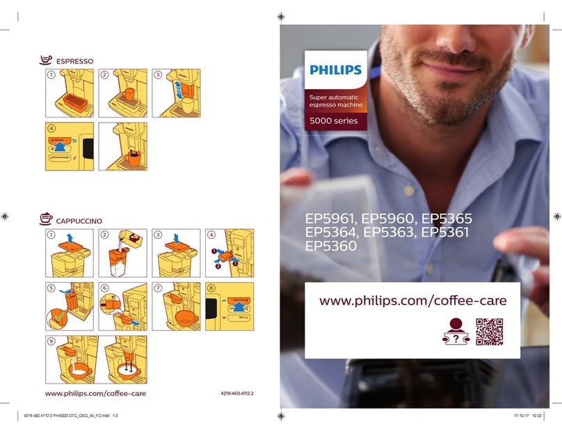 Philips Essence 5000 Series manual