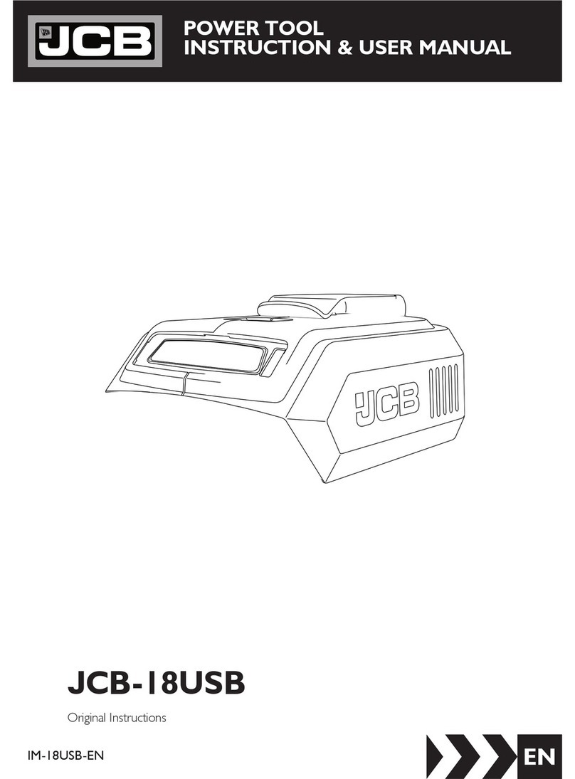 jcb JCB-18USB Instructions & user's manual