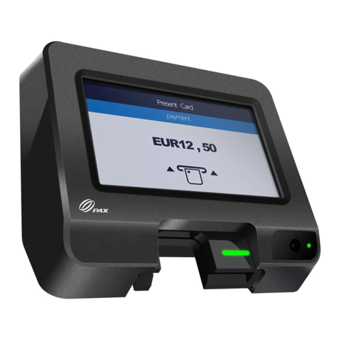 Pax Technology IM20 installation manual