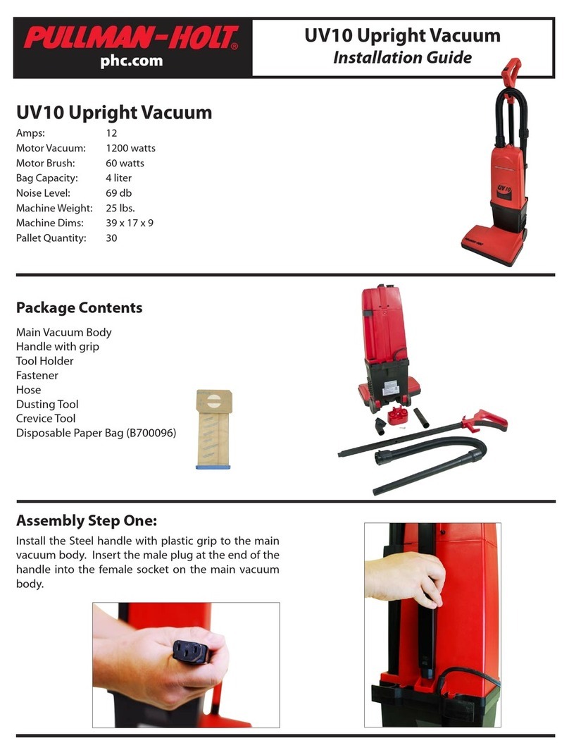 Pullman Holt UV10 User manual
