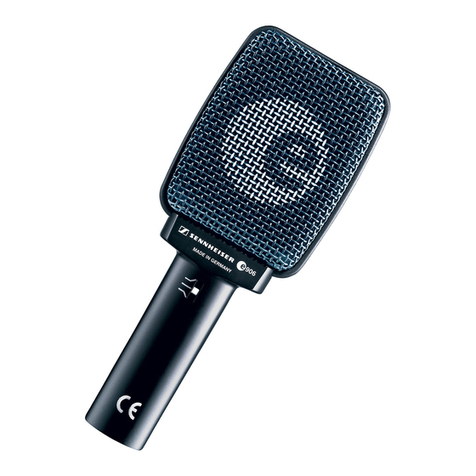 Sennheiser Evolution E 906 instruction manual