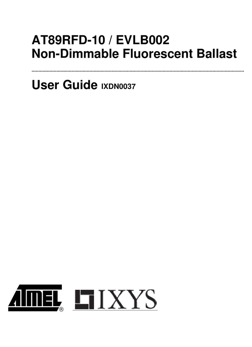 Atmel AT89RFD-10/EVLB002 user guide