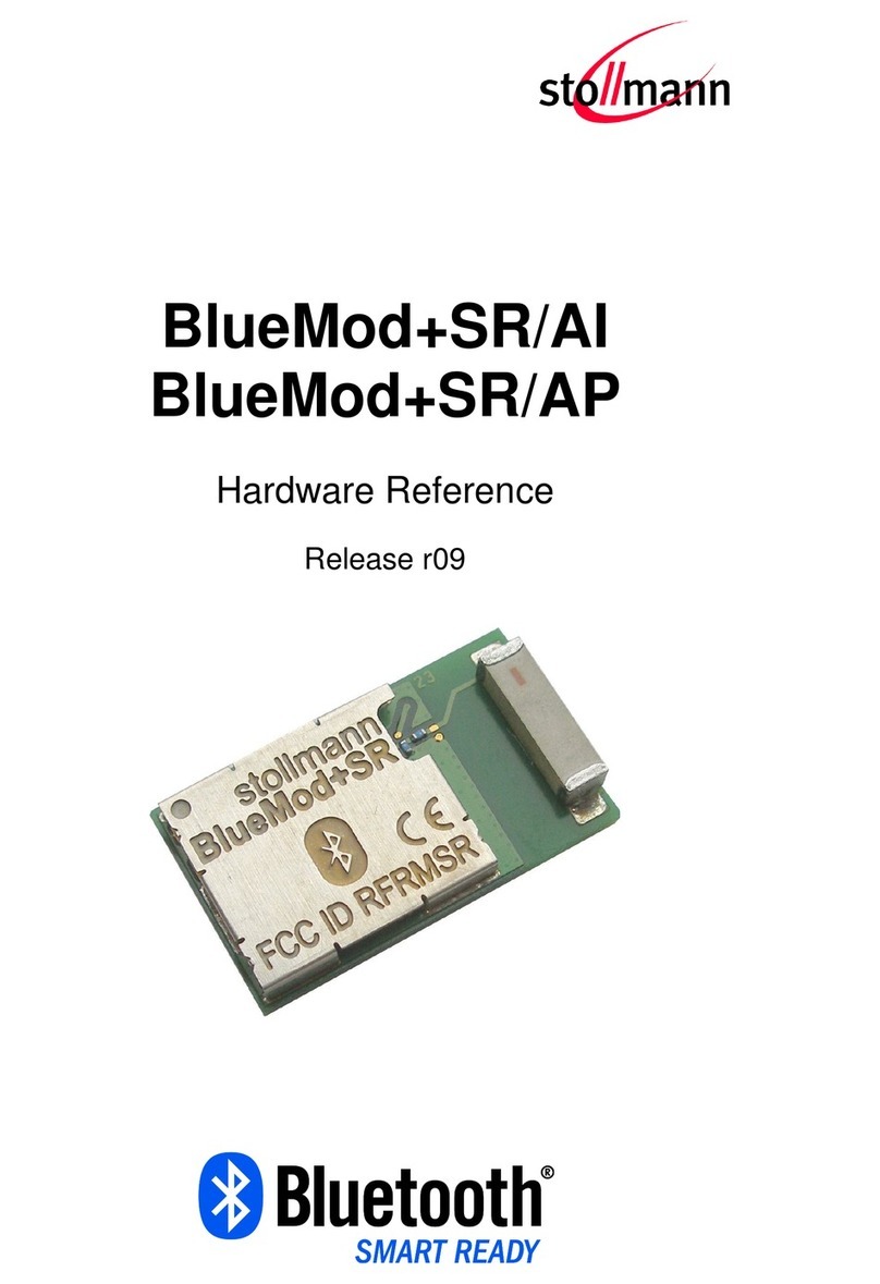 Stollmann BlueMod+SR/AP Hardware reference