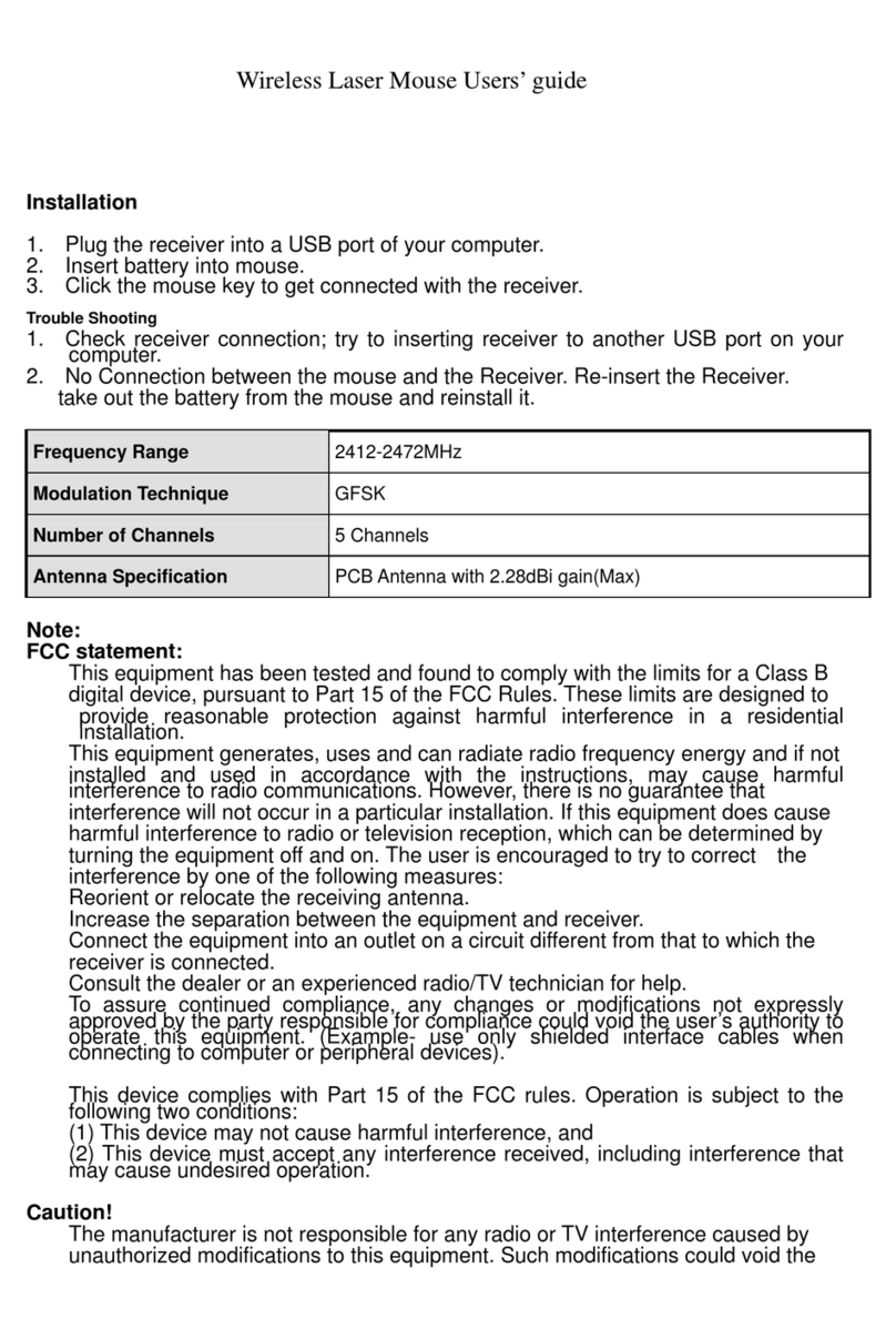 Elecom M-SODL series User manual