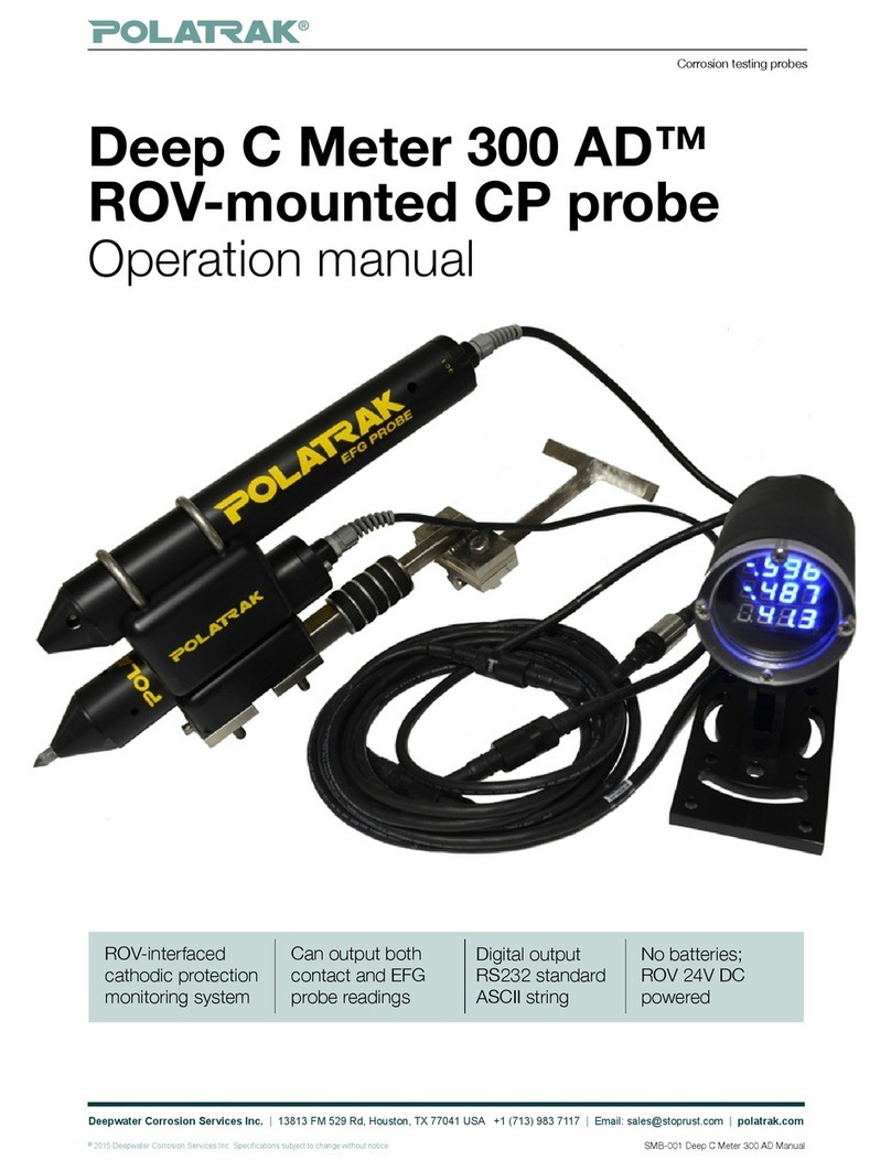 Polatrak Deep C Meter 300 AD User manual