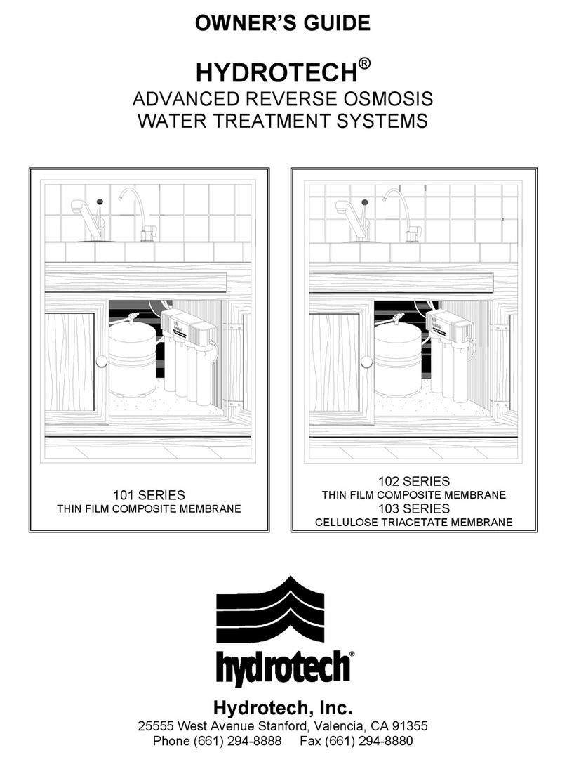 Hydrotech 101 Series owner's guide