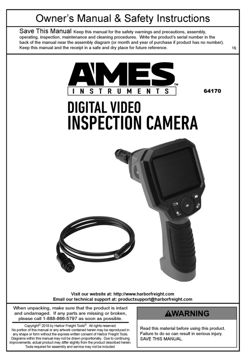 Ames Instruments 64170 Owner's manual & safety instructions