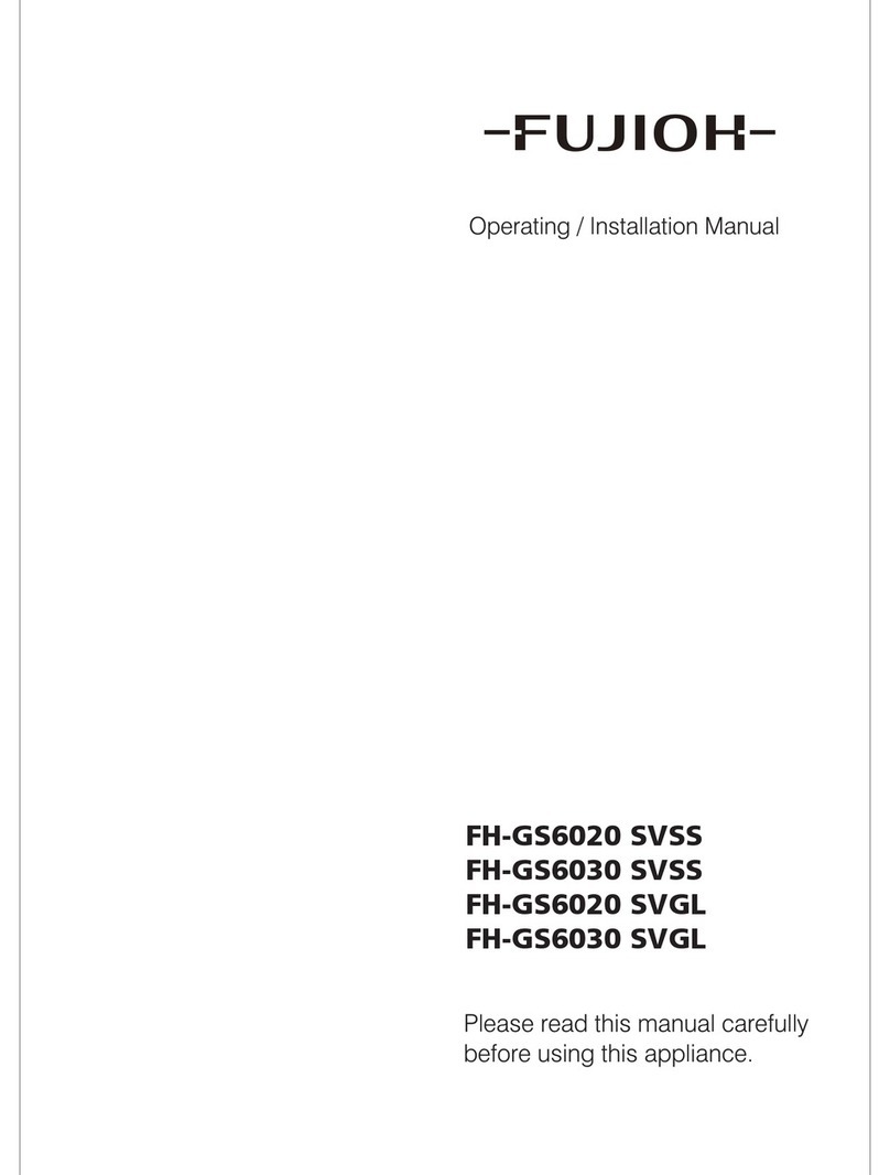 Fujioh FH-GS6020 SVSS Operating & installation manual