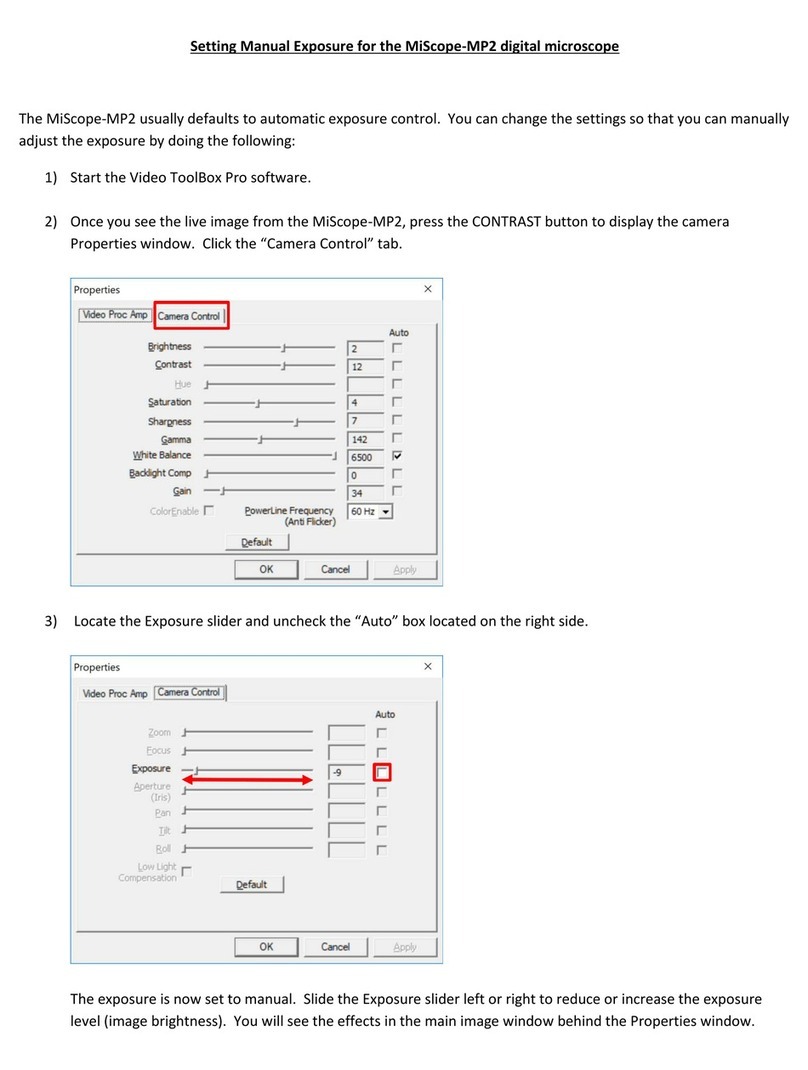 Zarbeco MiScope-MP2 Manual