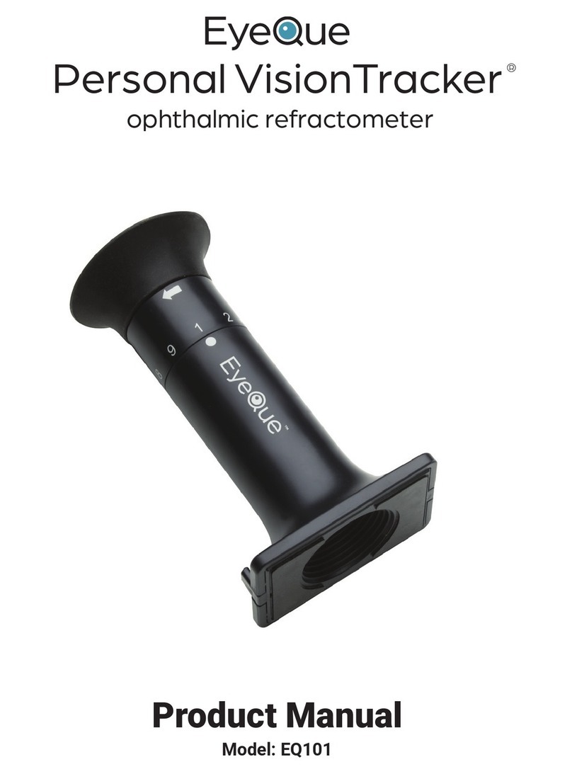 EyeQue Personal Vision Tracker  EQ101 product manual