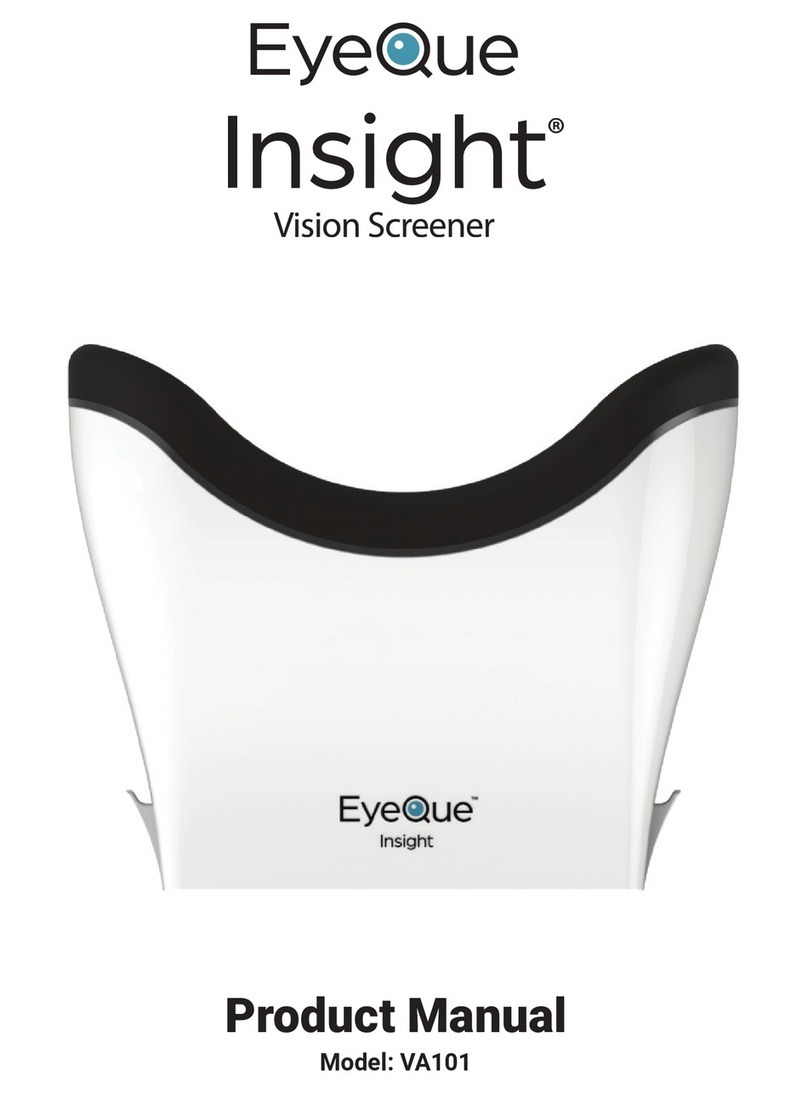 EyeQue Insight VA101 User manual
