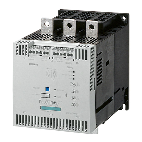 Siemens SIRIUS 3RW30 User manual