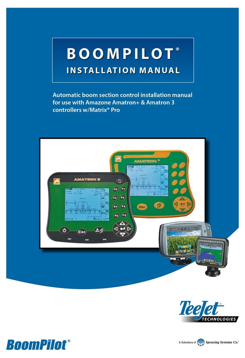 TeeJet Technologies BoomPilot installation manual