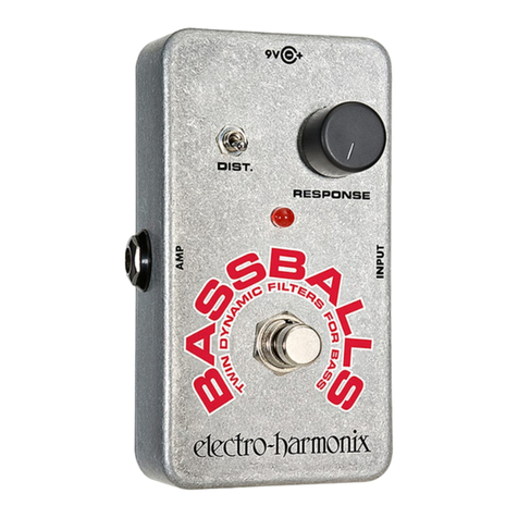 Electro-Harmonix Bassballs User manual Electro-Harmonix Bassballs User manual