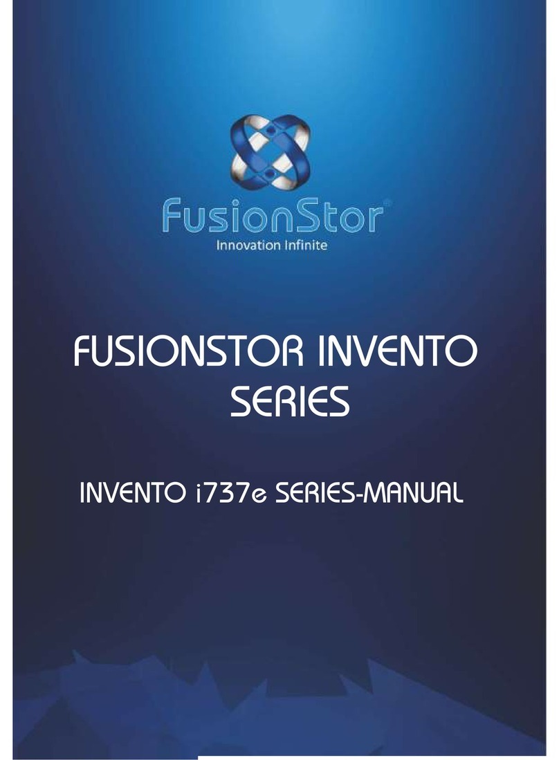 Fusionstor INVENTO SERIES manual