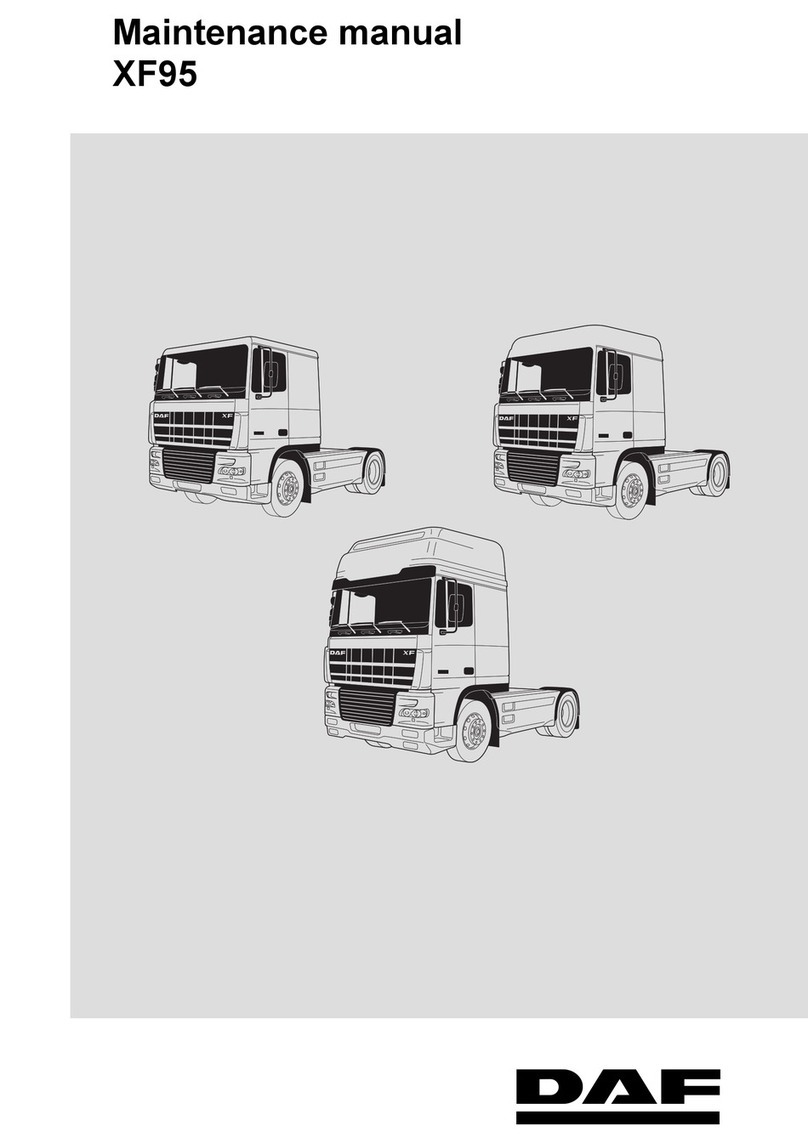 DAF XF95 Maintenance manual