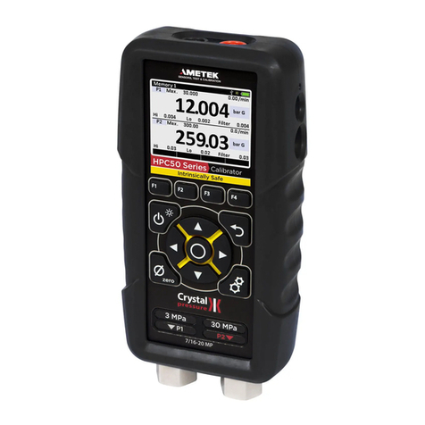 Ametek HPC50 Series User manual