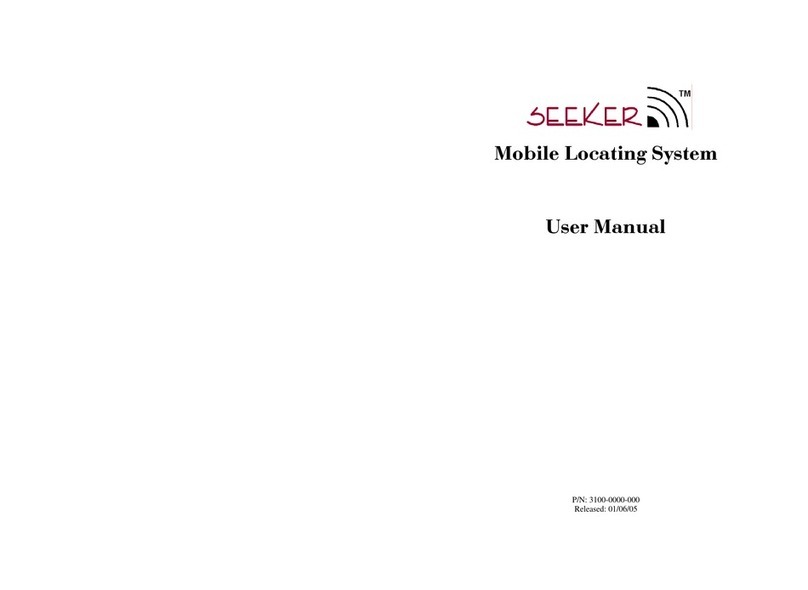 RF Technology SEEKER user manual