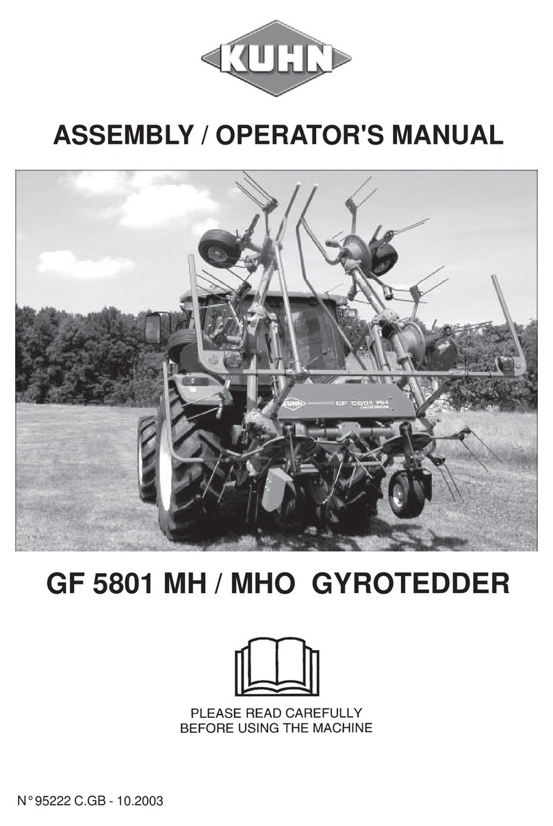 KUHN GF 5801 MH User manual