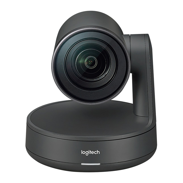 Logitech RALLY CAMERA User manual Logitech RALLY CAMERA User manual
