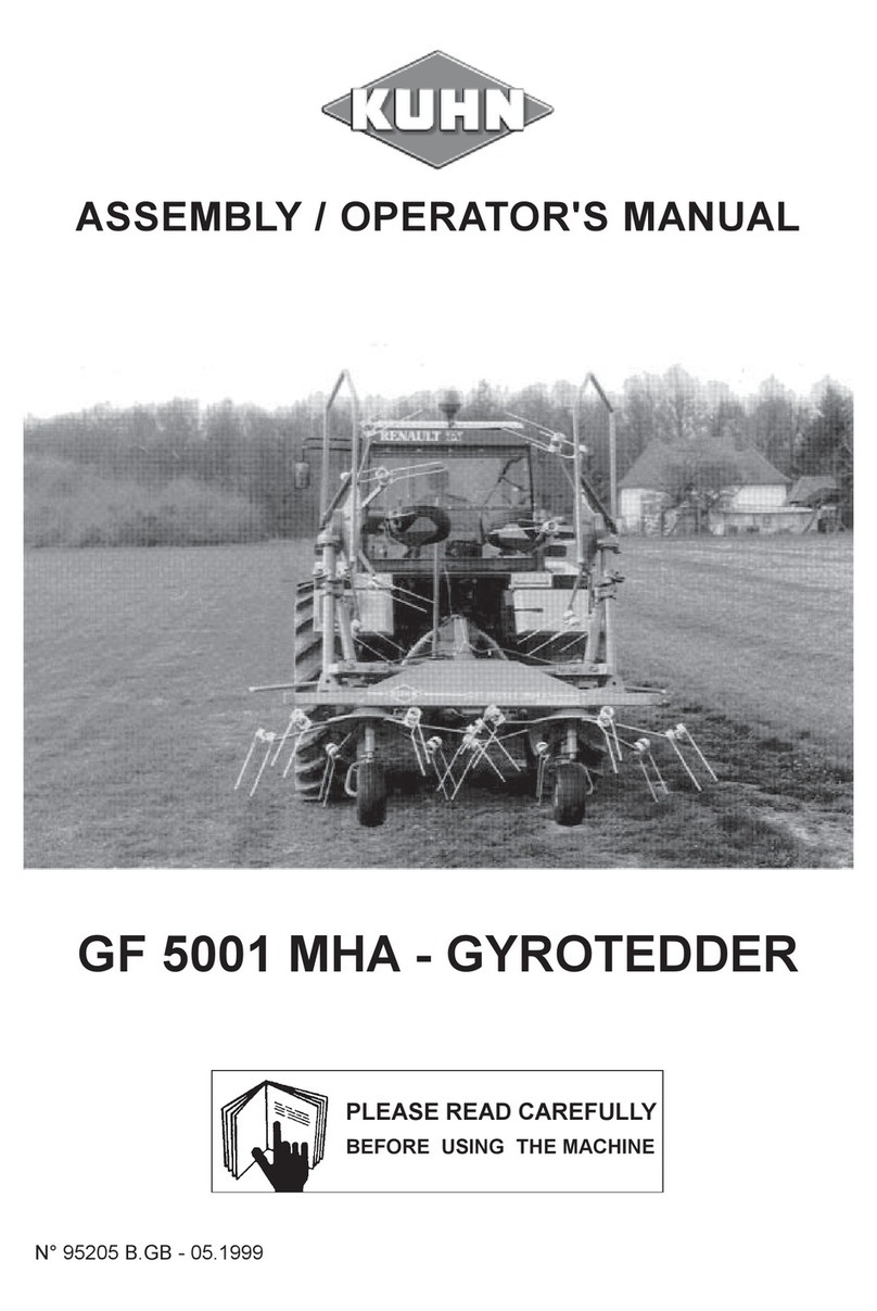 KUHN GF 5001 MHA User manual