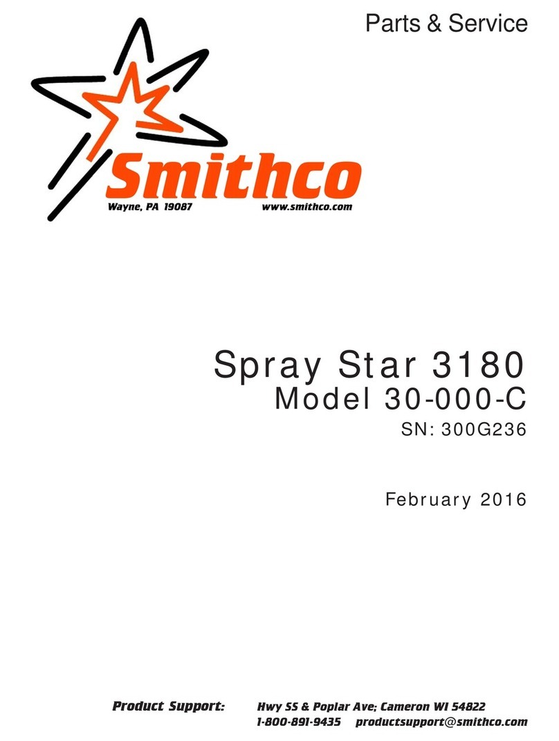 Smithco Spray Star 3180 User manual