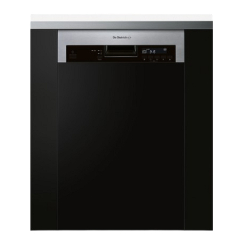 DeDietrich DVH1044X User manual