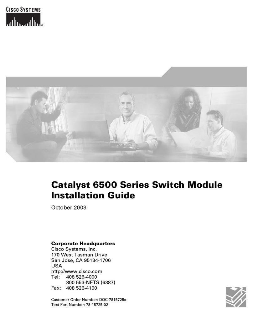 Cisco 6500 - Catalyst Series 10 Gigabit EN Interface Module... User manual