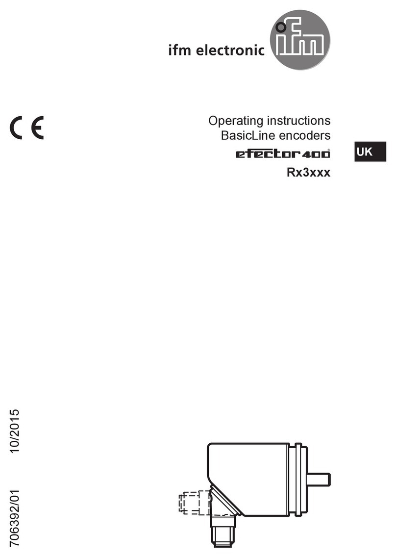 IFM Electronic Efector 400 operating instructions