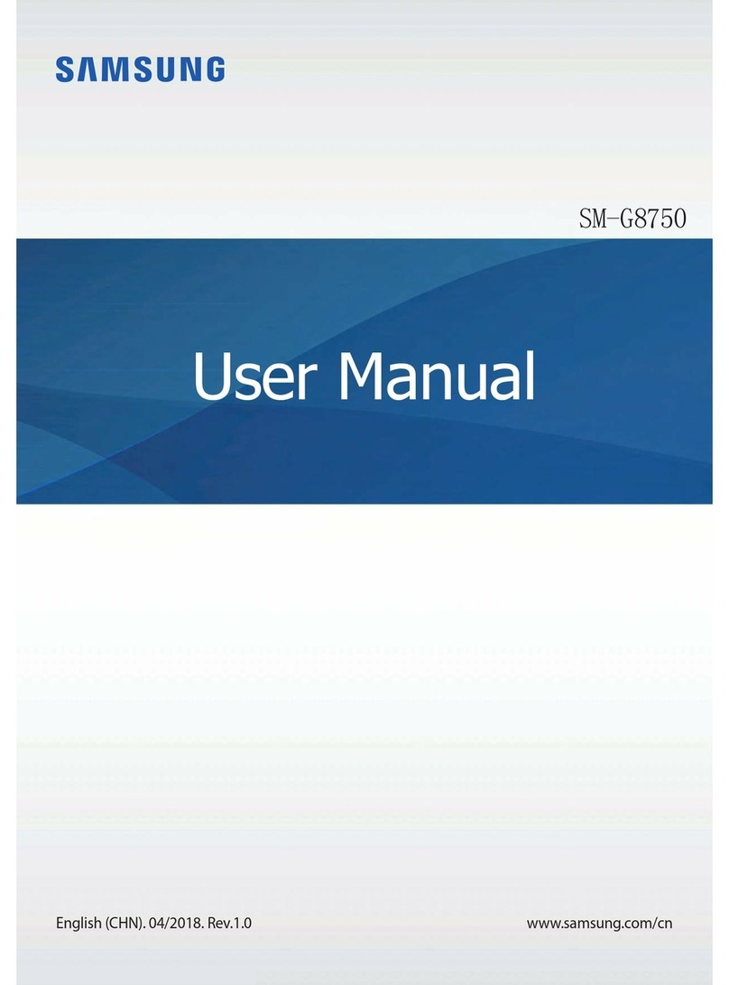 Samung SM-G8750 user manual