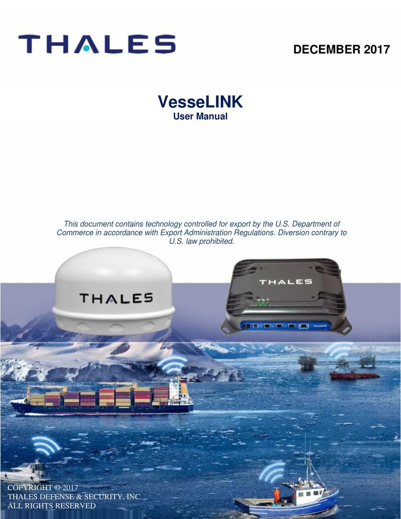 Thales VesseLINK user manual