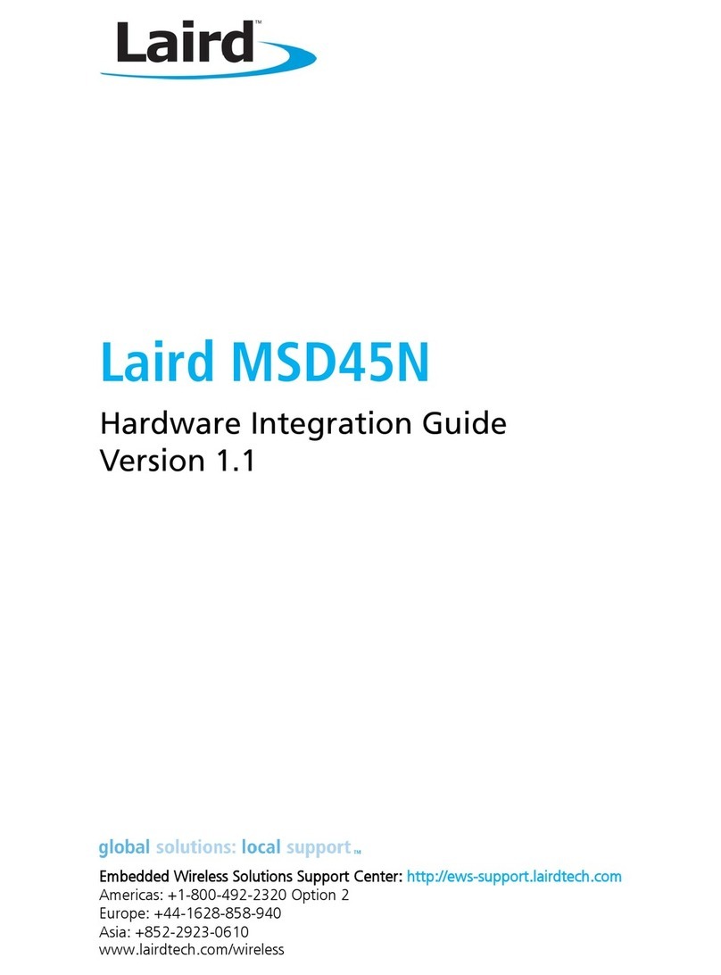 Laird MSD45N Quick setup guide