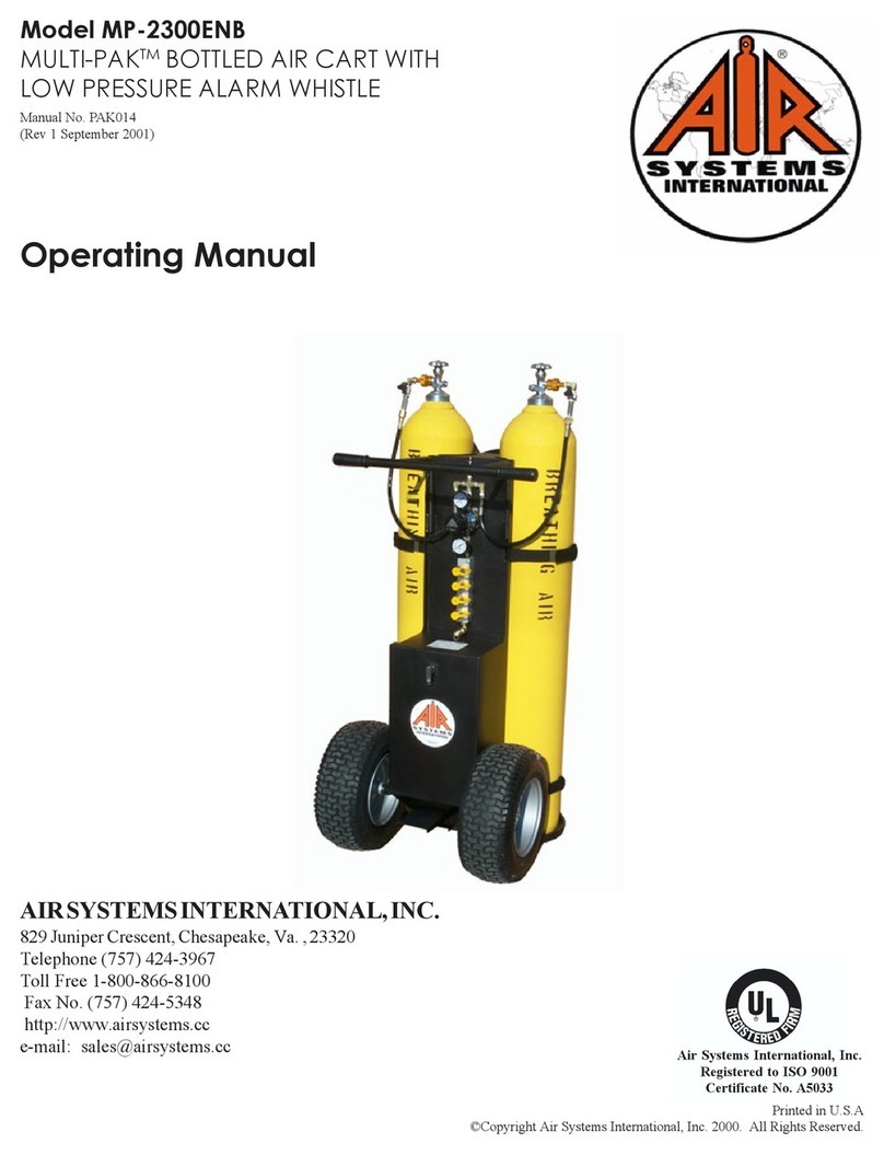 AIR SYSTEMS MULTI-PAK MP-2300ENB User manual