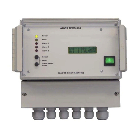 Ados MWS 897 operating instructions