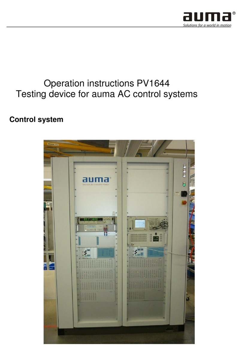 AUMA PV1644 User manual