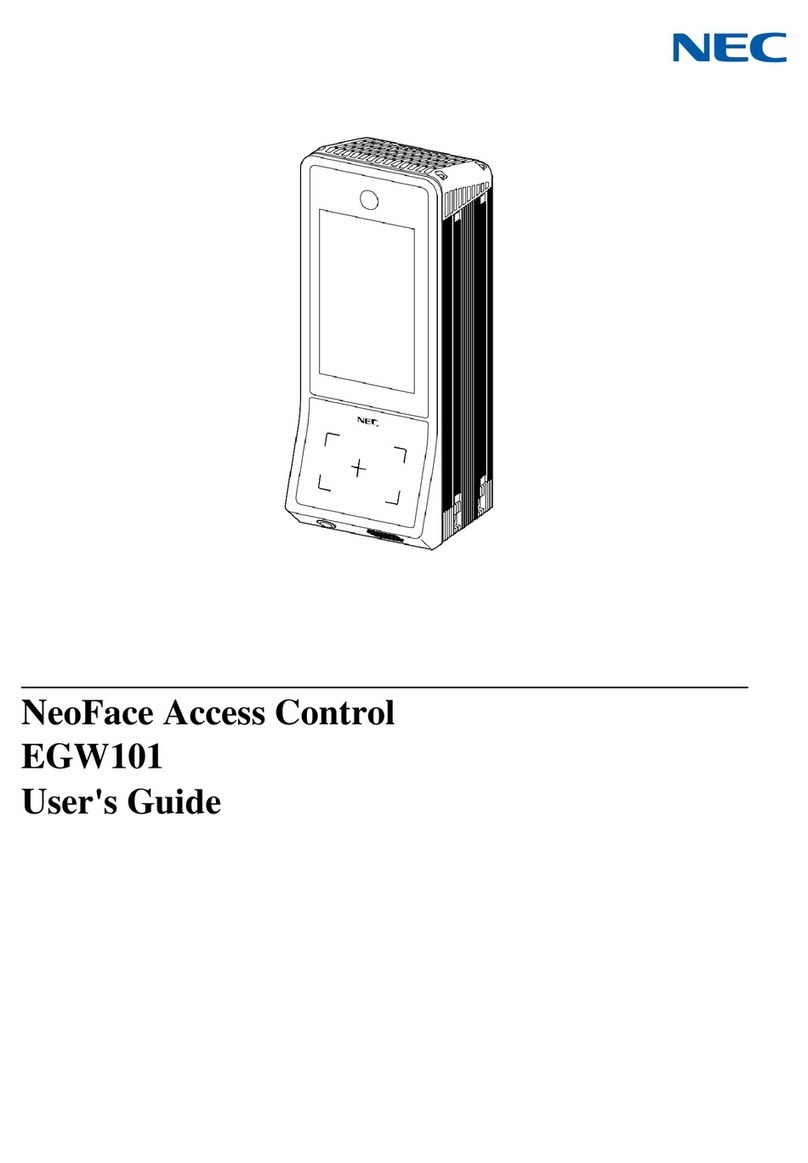 NEC EGW101 user guide