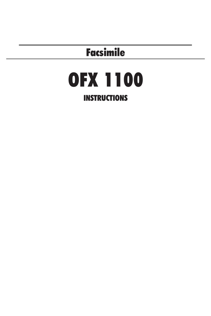 Olivetti OFX 1100 User manual