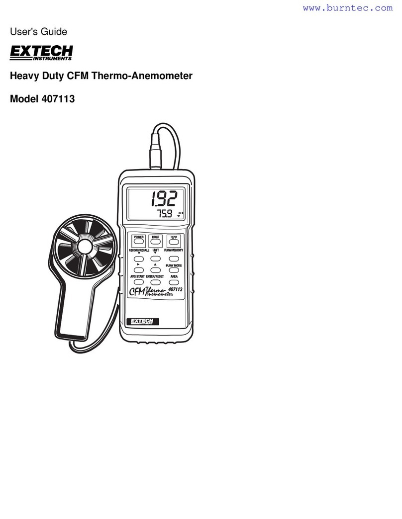 Extech Instruments 407113 User manual Extech Instruments 407113 User manual
