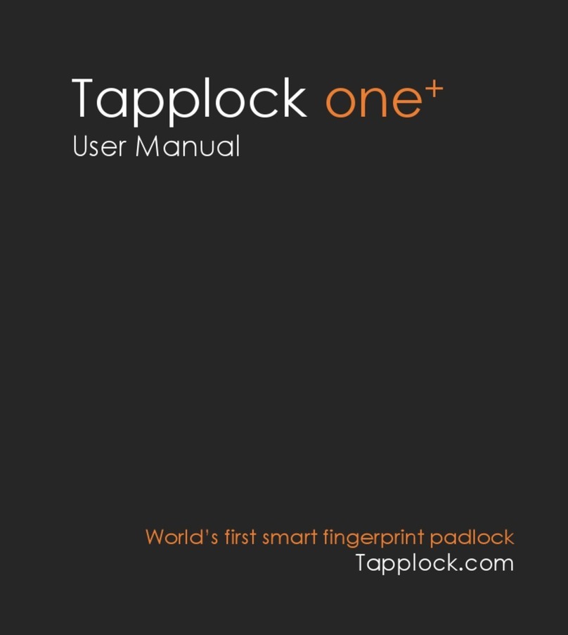 tapplock One+ user manual