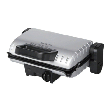 TEFAL MINUTE GRILL manual