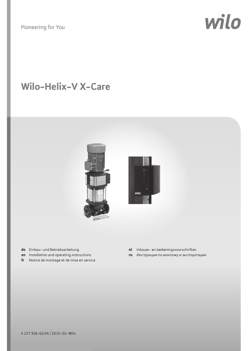 Wilo Helix-V X-Care User manual
