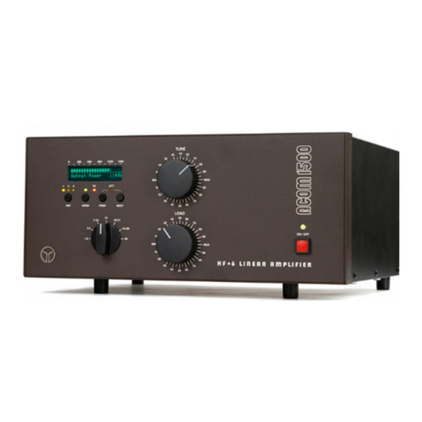 Acom 1500 Operating and safety instructions