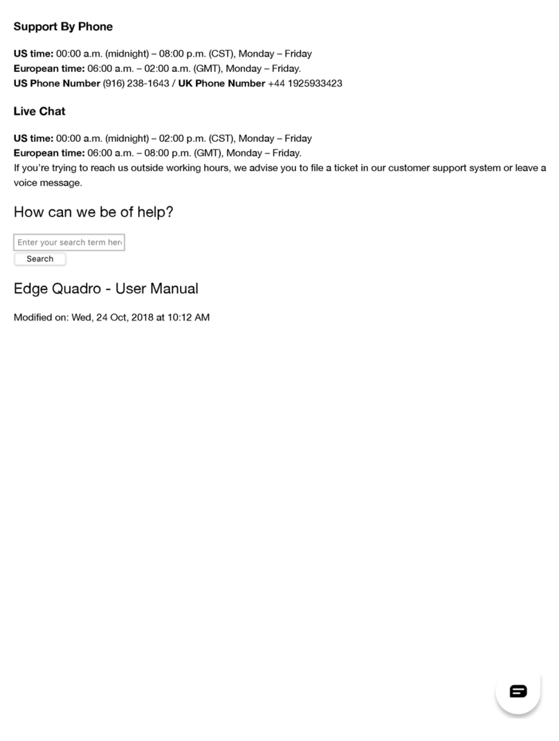 Antelope Edge Quadro user manual