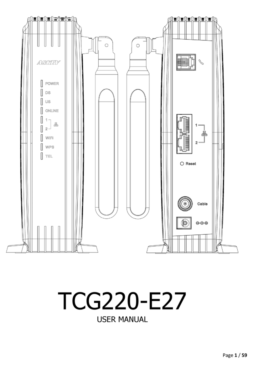 Askey TCG220-E27 user manual