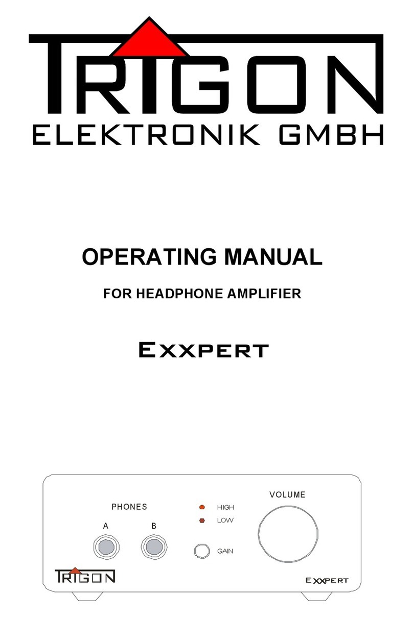Trigon Elektronik Exxpert User manual