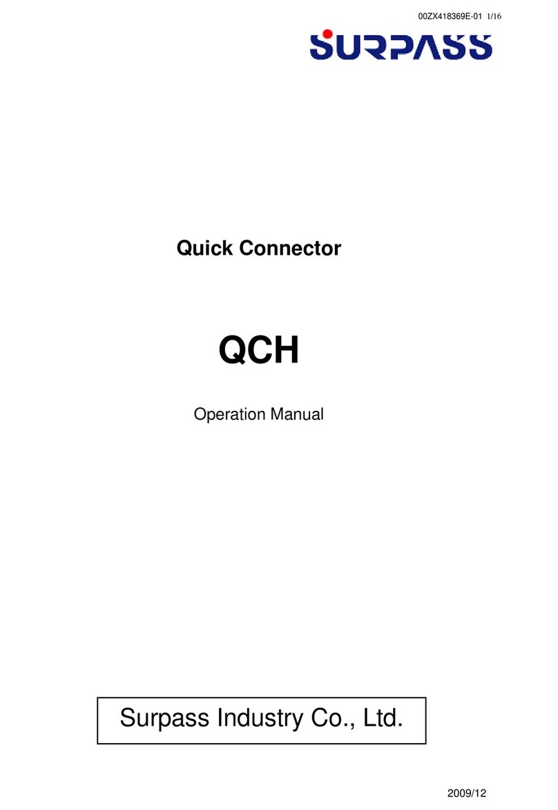 Surpass QCH Operation manual