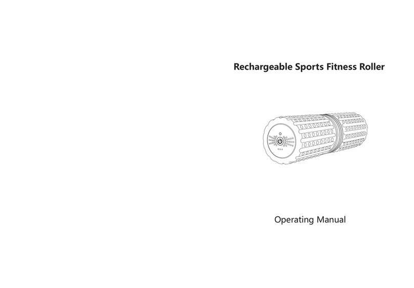 Ovillow Rechargeable Sports Fitness Roller operating manual