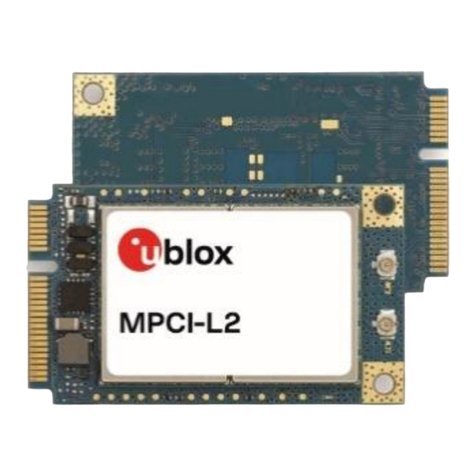 Ublox TOBY-L2 series Quick setup guide